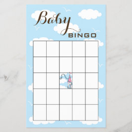 Babydusche BINGO Rosa/Blau/Schloss Flyer