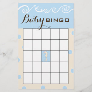 Babydusche BINGO Sea Mobile Cream/Blue Flyer