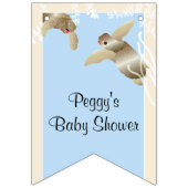 Babydusche Blue/Baby Turtle, Frack Banner (Dritte Fahne)