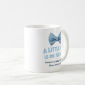 Babydusche Blue Bow Krawatte Little Man Tasse (VorderseiteRechts)