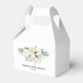 Babydusche Blume Geschenkschachtel (Vorderseite)