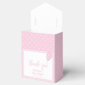 Babydusche BOHO Baby Girl Pastel Pink Geschenkschachtel (Geöffnet)