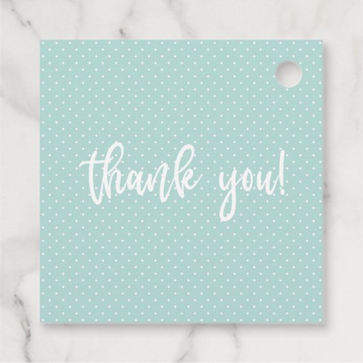 Babydusche BOHO Minze Grün Geschlecht neutral Geschenkanhänger (Rückseite)