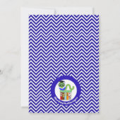 Babydusche Boy Einladung (Rückseite)