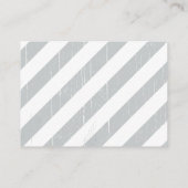 Babydusche bringen Boy Navy Krawatte Beilage Begleitkarte (Rückseite)