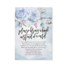 Babydusche bringen Sie bitte ein Buch anstelle ein