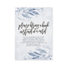 Babydusche bringen Sie bitte ein Buch anstelle ein