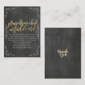 Babydusche bringen Sie bitte ein Buch anstelle ein Begleitkarte (Vorne/Hinten)