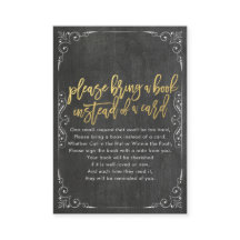 Babydusche bringen Sie bitte ein Buch anstelle ein