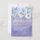 Babydusche bringen Sie bitte ein Buch anstelle ein Einladung (Vorderseite)