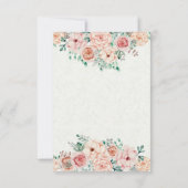 Babydusche bringen Sie bitte ein Buch anstelle ein Einladung (Rückseite)