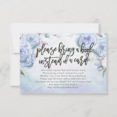 Babydusche bringen Sie bitte ein Buch anstelle ein Einladung (Vorderseite)