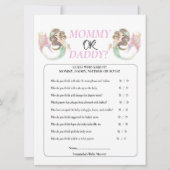 Babydusche Brpwn Meerjungfrau unter dem Meer. Einladung (Vorderseite)