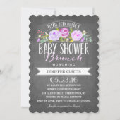 Babydusche Brunch Einladung (Vorderseite)