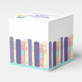 Babydusche, Brunch und Bücher, geschlechtsneutral Geschenkschachtel