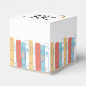 Babydusche, Brunch und Bücher, geschlechtsneutral Geschenkschachtel (Rückseite)