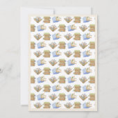 Babydusche buchen einladung (Rückseite)