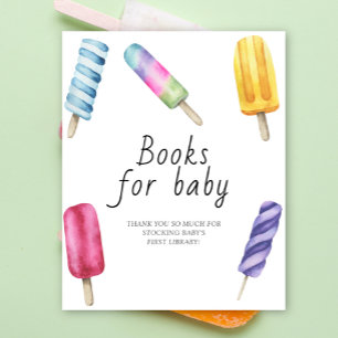 Babydusche - Bücher für Kinderposter Poster