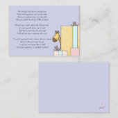 Babydusche Buchsteckkarte Begleitkarte (Vorne/Hinten)