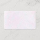 Babydusche Butterfly bringt eine Book Card mit Begleitkarte (Rückseite)