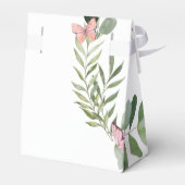 Babydusche Butterfly Eucalyptus Geschenkschachtel (Rückseite)