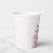 Babydusche Butterfly Garden Pappbecher (Rechts)