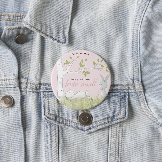 Babydusche Button (Beispiel)