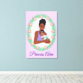 Babydusche Canvas Print Leinwanddruck (Insitu (Holzboden))