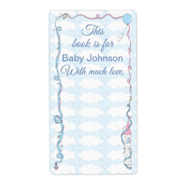 Babydusche "Castle Pink" Buchzeichen Blatt 8