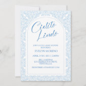 Babydusche Cielito Lindo , Babydusche, Baby Boy, Einladung (Vorderseite)