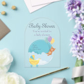 Babydusche Clear Akryllische Einladungskarte 11 Acryleinladungen (Insitu (Hochzeit))