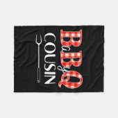 Babydusche Cousin Grillen Party Niedlich Matching  Fleecedecke (Vorderseite (Horizontal))