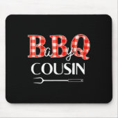 Babydusche Cousin Grillen Party Niedlich Matching Mousepad (Vorne)