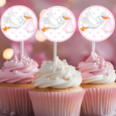 Babydusche Cupcake Toppers Stickers