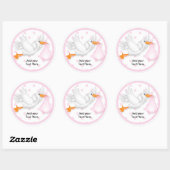 Babydusche Cupcake Toppers Stickers (Blatt)