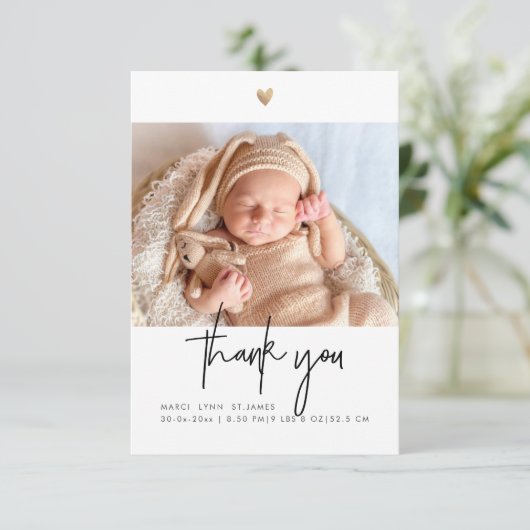 Babydusche Danke Chic Signature Script