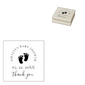 Babydusche Danke Custom Gummistempel (Stempel)