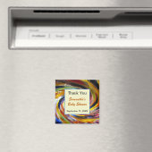 Babydusche Danke, dass ihr den farbenfrohen Keepak Magnet (In Situ (Geschirrspüler))