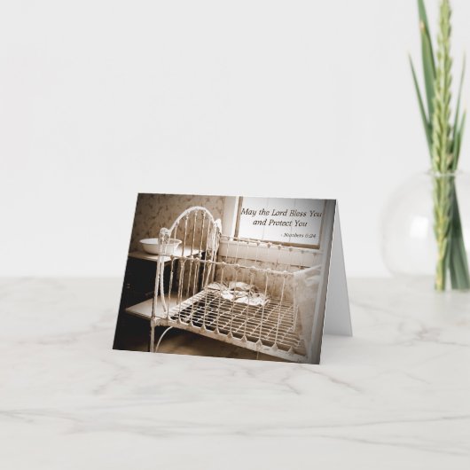 Babydusche Danke, dass ihr euch bemerkt, der Herr Dankeskarte (Vorderseite)