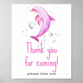 Babydusche - Danke, dass Sie kommen Poster (Vorne)