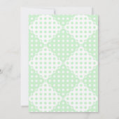 Babydusche Danke, dass Sie Twins Peas in einem Pod Einladung (Rückseite)