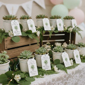 Babydusche "Danke für Baby Bloom" Geschenkanhänger