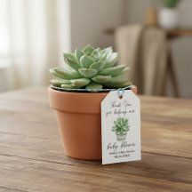 Babydusche "Danke für Baby Bloom"