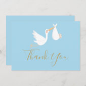 Babydusche danke Ihnen besondere Lieferung Blue (Vorne/Hinten)