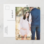 Babydusche danke Ihnen Post Cards Postkarte (Vorne/Hinten)