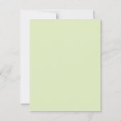 Babydusche Danke Karte, Blue Dolphin (Rückseite)