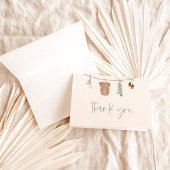 Babydusche Danke-Karte | Green Boy Baby Dusche Dankeskarte