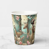 Babydusche Danke Paper Cup Set Pappbecher (Links)