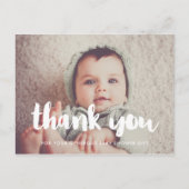 Babydusche danke postkarte (Vorderseite)