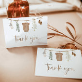 Babydusche Dankeschön-Karte, geschlechtsneutrales Dankeskarte